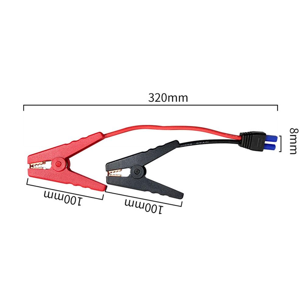 EC5 Car Emergency Battery Jump Cable With Plug Connector Clip Auto Battery Line Emergency Cable Clip Batteries Connection Wire