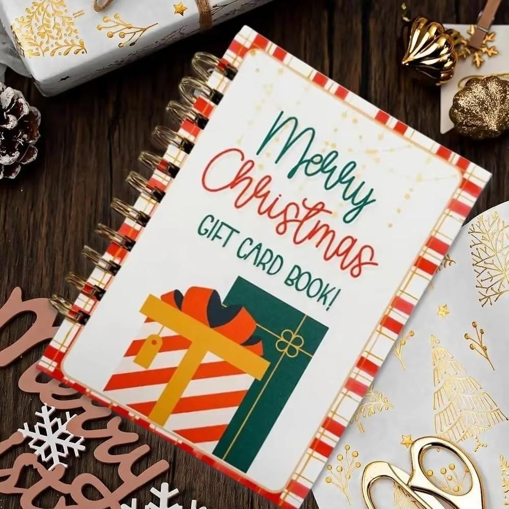 Keepsake College Survival Gift Card Book Christmas Festive Card Organizer  for Her-Him-Friends-Son