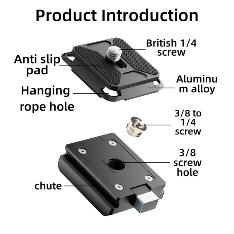 Universal Camera Mounting System Fast Angle Lock Mechanism Full Enclosure Structure For Equipment Safety Smooth Switching