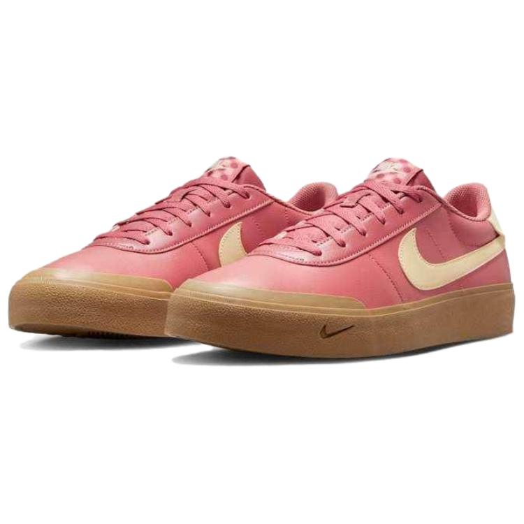Nike Мужские кроссовки Court Shot Canyon Pink Gum-Light-Brown Muslin IB2316-600
