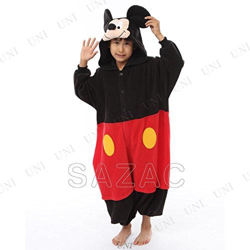 SAZAC Флисовый кигуруми Микки Маус 130 см RBJ-026H