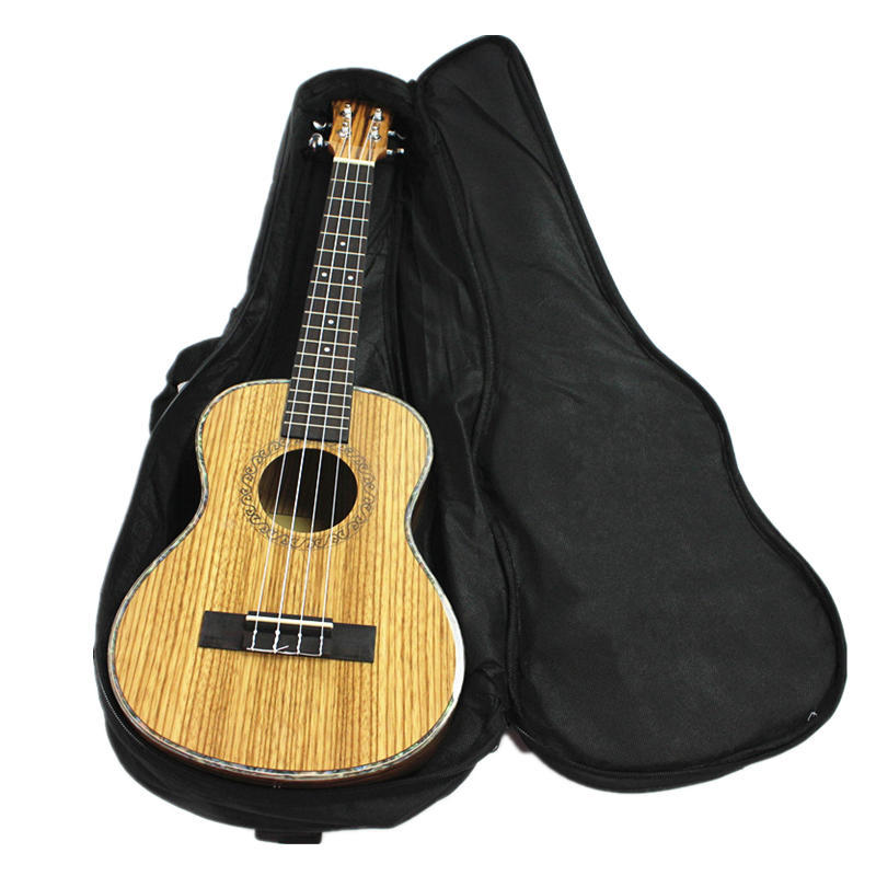 21-дюймовая портативная гавайская гитара, мягкий хлопковый чехол, сумка для концерта, Гавайская гитара с 4 струнами, водонепроницаемый рюкзак