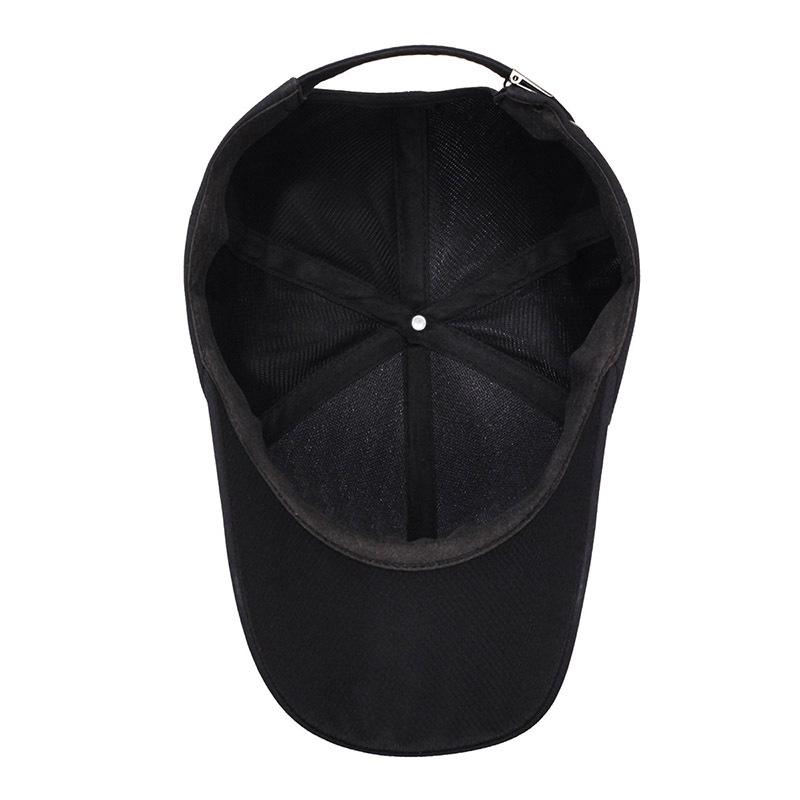 Шляпа мужская весенне-осенняя кепка простая универсальная бейсболка солнцезащитная мужская среднего возраста повседневная солнцезащитная кепка