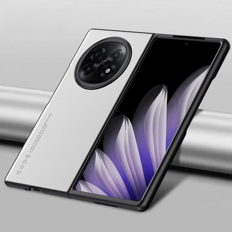 Для OPPO Find N5 чехол роскошный кожаный противоударный складной чехол для телефона OPPO Find N 5 тонкий бампер FindN5 Funda