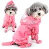 Outdoor Pet Supplies Four-legged One-piece Pet Clothes Whole Body Cat Dog Waterproof Raincoat with Rain Boots