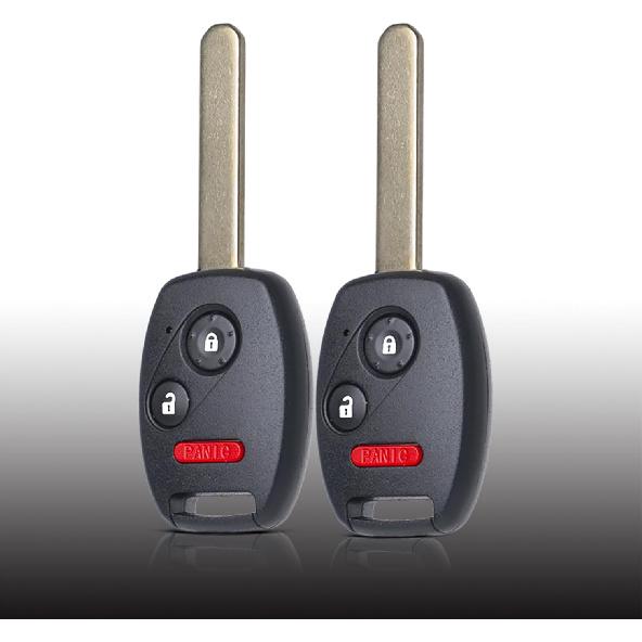 MechanMagic Key Fob Remote Replacement Fits for Honda Pilot 2005 2006 2007 2008 CWTWB1U545 Keyless Entry Remote Control 35111-S9V-325(Pack of 2)