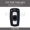 YELINGM Чехол для смарт-ключа автомобиля из ТПУ для BMW 1 3 5 6 серии E60 E61 E70 E81 Z4 E87 E90 E91 E92 X1 X5 X3 Защитный чехол Брелок