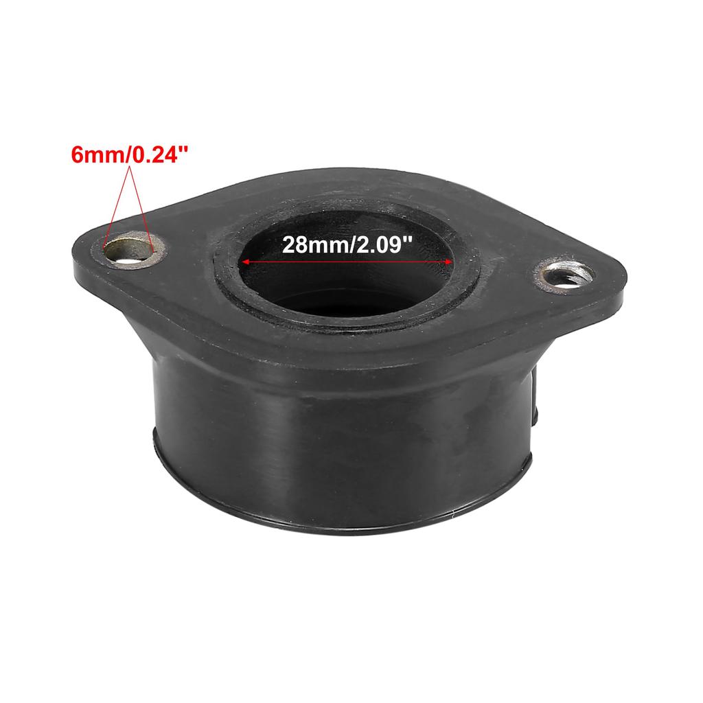 Motoforti Motorcycle Carburetor 16065-1131 K Awasaki Intake Adapter Connector for KZ1100D Compatible with 1983 (4 Pack)