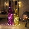 Wine Bottle Light 10 Bulbs LED Batteries Installed