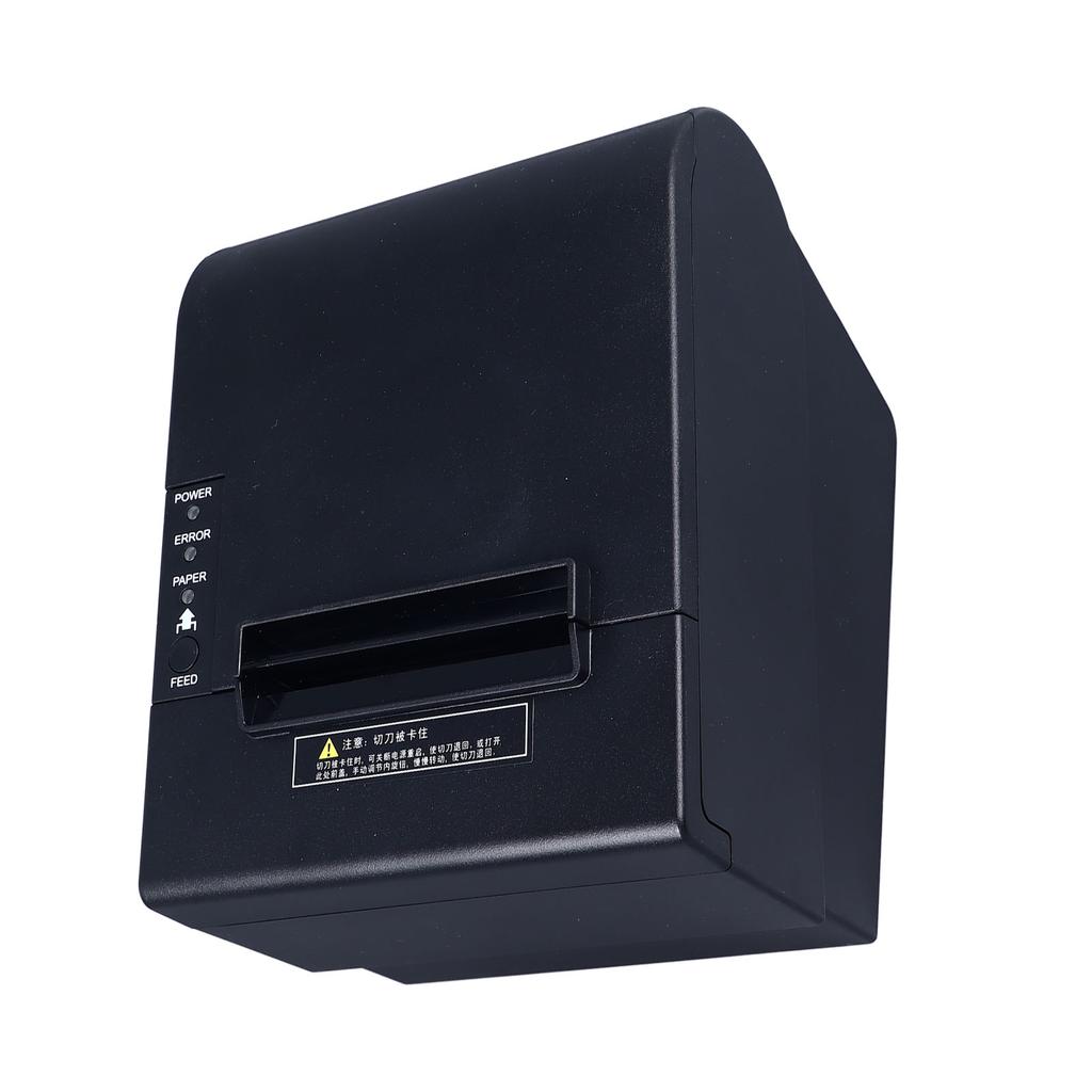80mm Thermal POS Printer USB Bluetooth Bill Printer Restaurant Kitchen Printer with Auto Cutter