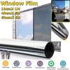 1 Roll Privacy Window Film Sun Blocking Mirror Reflective Window Tint One Way Heat Control Vinyl Anti UV Glass Stickers for Home Office