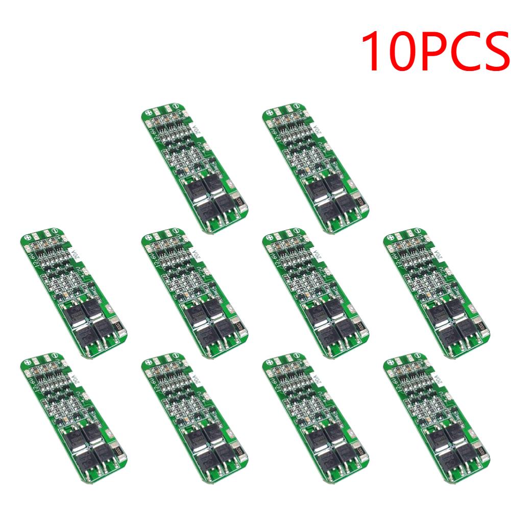 5-20 шт. 3S 20A литий-ионная литиевая батарея 18650 зарядное устройство PCB BMS защитная плата для двигателя дрели 12,6 В-13 В модуль Lipo Cell 59x20x4 мм