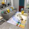 Мультяшный Радужный Милый Единорог Ковер Коврик Ковер Гостиная Детская Комната Декор Детский Игровой Ползающий Мягкий Нескользящий Напольный Коврик Подарок