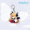 Аниме игры Hololive акриловый брелок металлическое кольцо автомобильная сумка украшение для ключей аксессуар подарок аниме подарки кулон