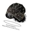 Мягкая кружевная шапка для завивки волос Beauty, дышащая, из полиэстера, для пожилых, куполообразная, с вышивкой цветов, сетчатая кружевная шапка-пуловер, подарки