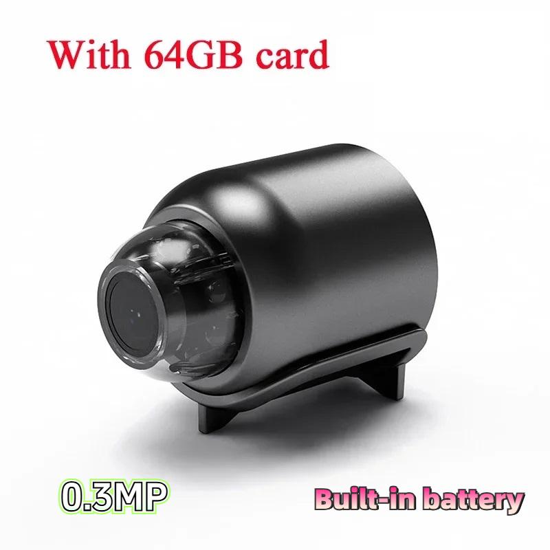 HD инфракрасная камера ночного видения Домашняя беспроводная камера Wi-Fi Мини-камера наблюдения