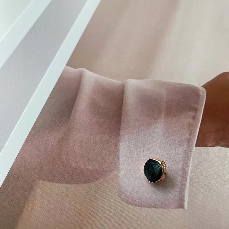 10 шт. Красивые металлические пуговицы 10 мм в форме маленького облака, металлические пуговицы на ножке, аксессуары для шитья блузок и рубашек