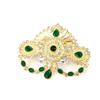 Chic Gold Brooch for Women Bride Jewelry Crystal Brooch for Wedding Jewelry Corsage