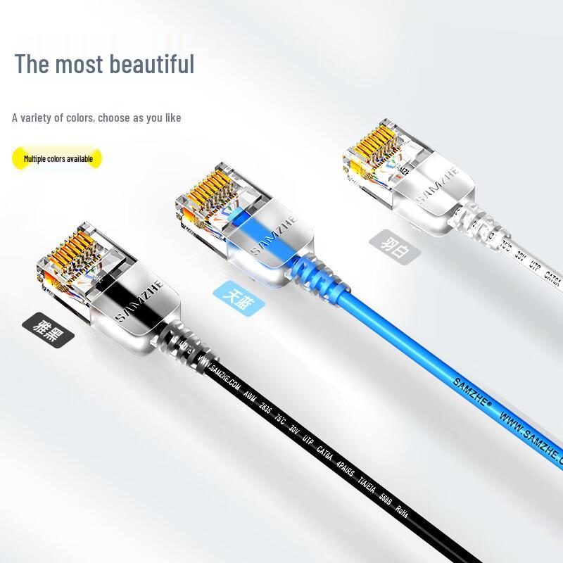 Shanze SZB-3015 Cat6 Ultra-Thin Ethernet Cable