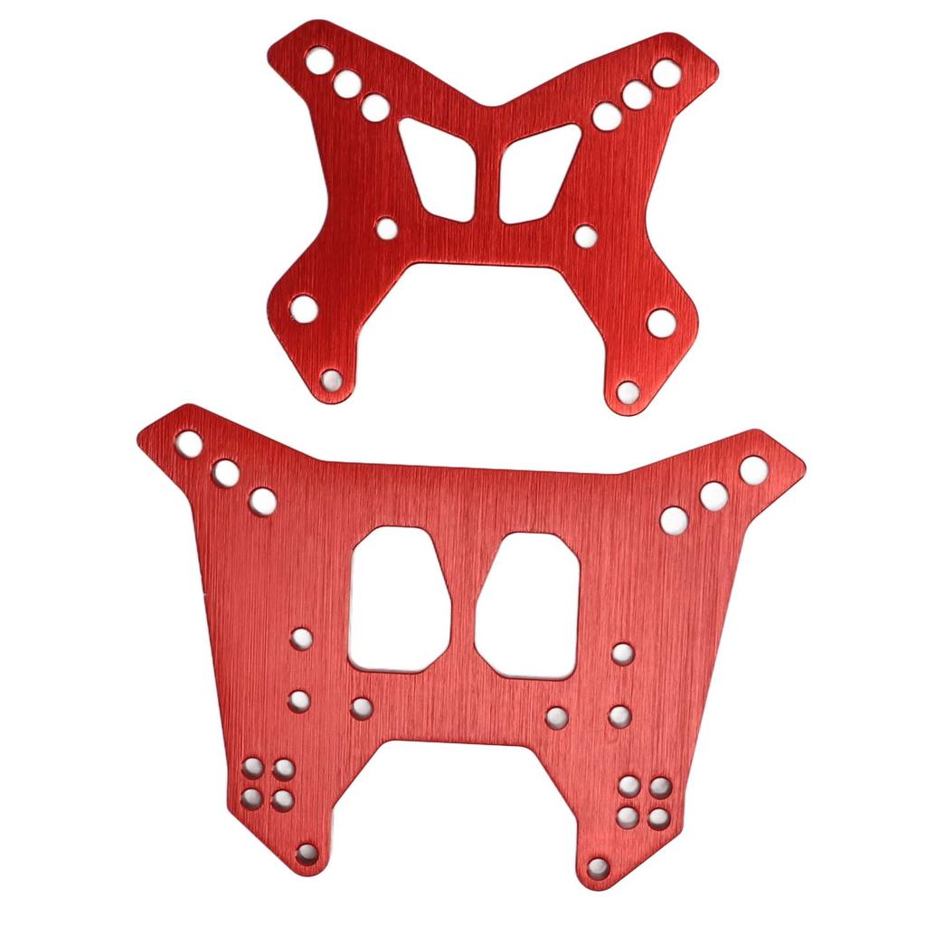 RC Front Rear Shock Tower for ARRMA 17 18 Car Aluminum Alloy RC Shock Tower Board with Multiple