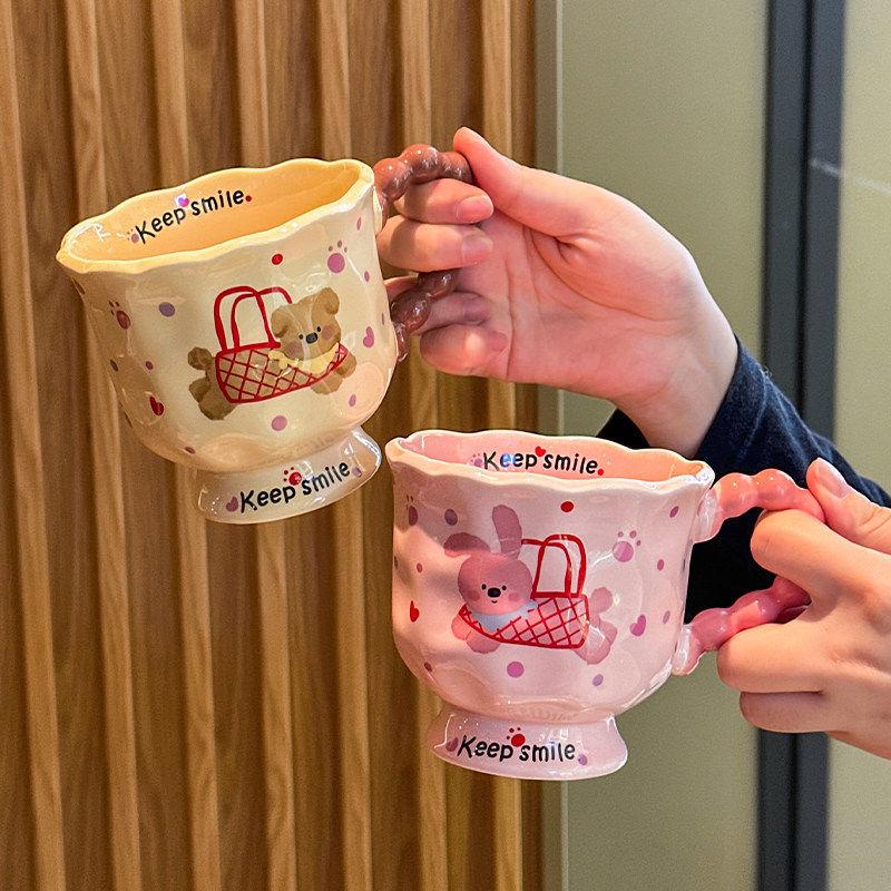 Милая керамическая кружка с щенком - Очаровательный подарок на день рождения для девочек, лучших подруг или детей