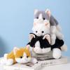 Cute Cat Doll Simulation Kitten Plush Toy Children's Throw Pillow Soothing Doll Girl Birthday Gift