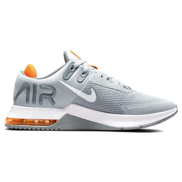 Nike Мужские кроссовки Air Max Alpha Trainer 4 Wolf Grey Total Orange Cool-Grey White CW3396-007