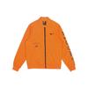 Sportswear Swoosh Logo Print Baseball Collar Fitted Zip-Up Jacket Men Outerwear Orange DJ5368-801