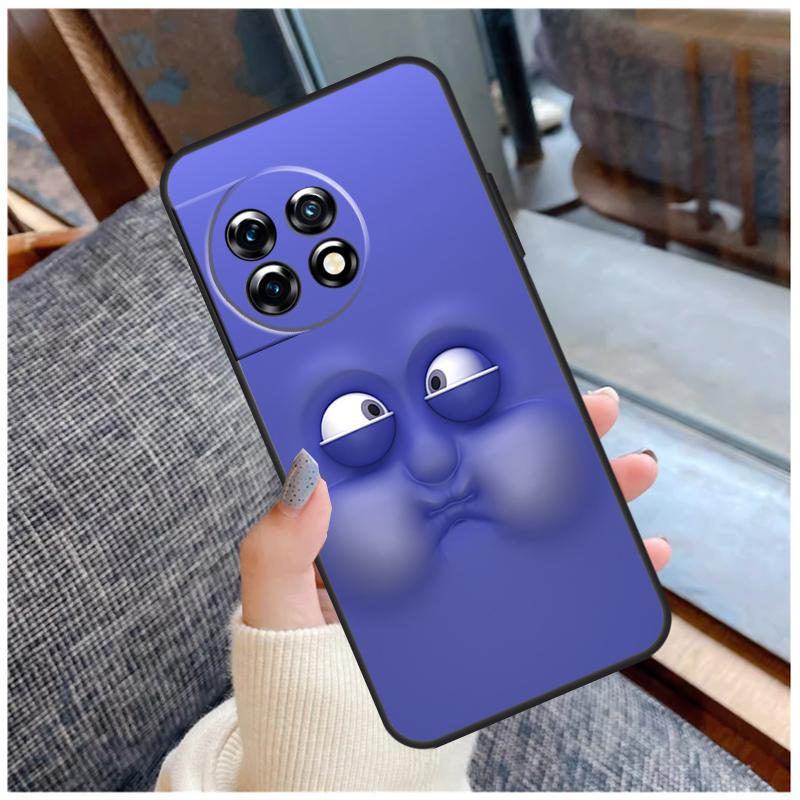 3D забавное лицо Милый чехол Для OnePlus 13R 13T 12R 10R 10T 15 13 12 11 10 9 Pro Nord 5 CE 2 3 4 Lite N20 N30 Чехол