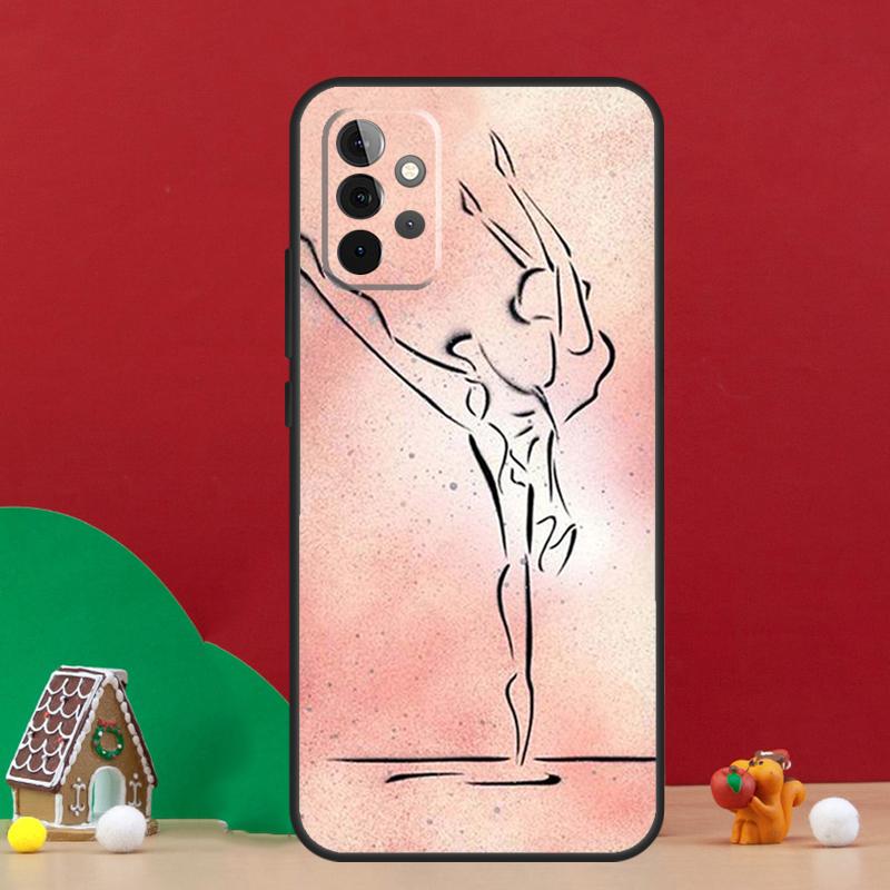 Ballerina Ballet Dance Girl Case For Samsung Galaxy A17 A06 A16 A56 A36 A54 A34 A14 A52 A32 A13 A23 A33 A53 A15 A35 A55