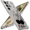 Чехол с бантами и вишневым узором для Samsung Galaxy S26 S25 S24 Ultra S23 S21 FE S22 Plus A53 A54 A34 A15 A25 A35 A55 A26 A36 A56 5G Тонкий Прозрачный Жесткий Чехол