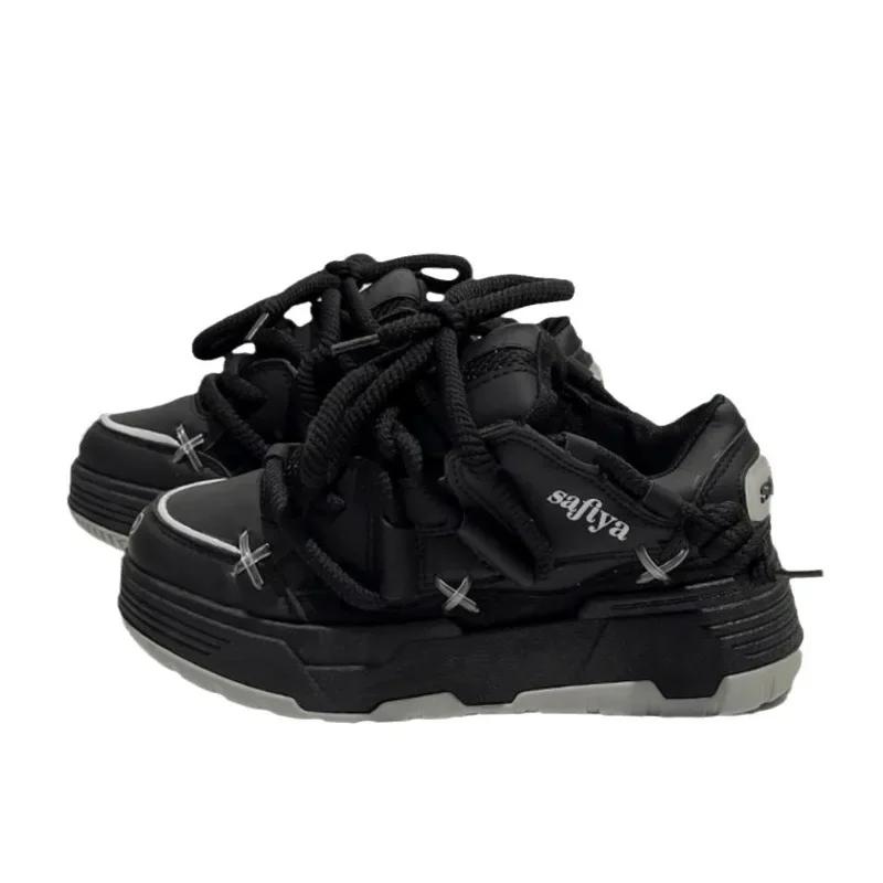 Fashion 2024 Summer Women Chunky Sneakers Design Bread Shoes Platform Comfortable Fashion Sports Shoes for Woman Zapatillas De Mujer