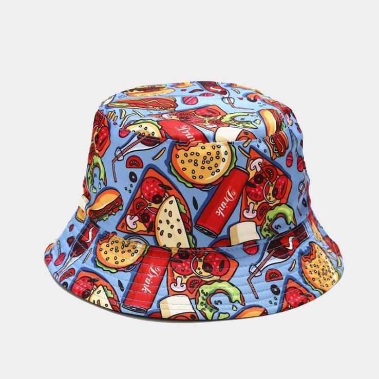 Xuancui Manufacture New Casual Floral Beach Summer Cap Printing Bucket Hat