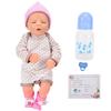 Realistic Reborn Baby Doll Lifelike Soft Body Baby Doll Simulation Baby Doll 18 Inches for 3+ Years