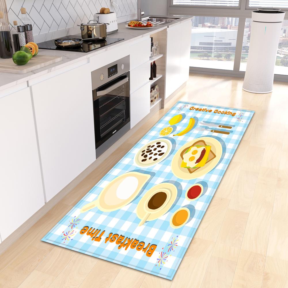 Коврик для кухни, коврик для входной двери спальни, коврик для гостиной, коврик для ванной комнаты, коридора, балконной двери, нескользящий ковер