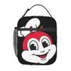Изолированная сумка-ланчбокс Jollibee для женщин и детей, герметичные контейнеры для еды, термосумка-ланчбокс, сумка-тоут