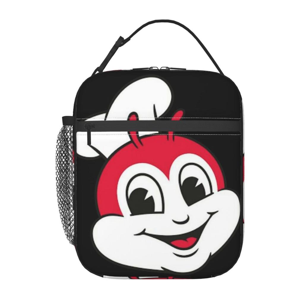 Изолированная сумка-ланчбокс Jollibee для женщин и детей, герметичные контейнеры для еды, термосумка-ланчбокс, сумка-тоут