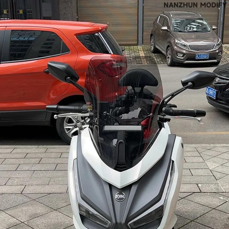 For SYM JET 14 EVO 125 150 200 Motorcycle Accessori Windshield Windscreen Visor Wind Screen Deflector Kit