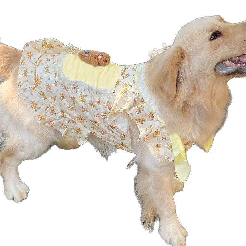 Pet Dog Clothes Golden Retriever Labrador Samoyed Border Collie Medium Large Dog Big Dog Super Cute Custom Clothes