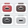 ARD3  Car Tissue Box Car Interior Accessories For Honda Civic FIT CRV Accord Jazz HRV Odyssey Leather Tissue Storage Bag Kleenex Case