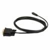 DOONJIEY 0.3/1/1.8m Gold HDMI-compatible to DVI Plated Micro 24+1Pin Adapter Cable for HDTV