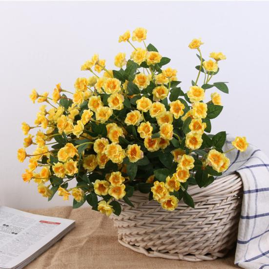 1 букет искусственных цветов, реалистичный вид, декоративный, экологически чистый, романтический, искусственный букет, сделай сам, свадебный стол, цветочное украшение