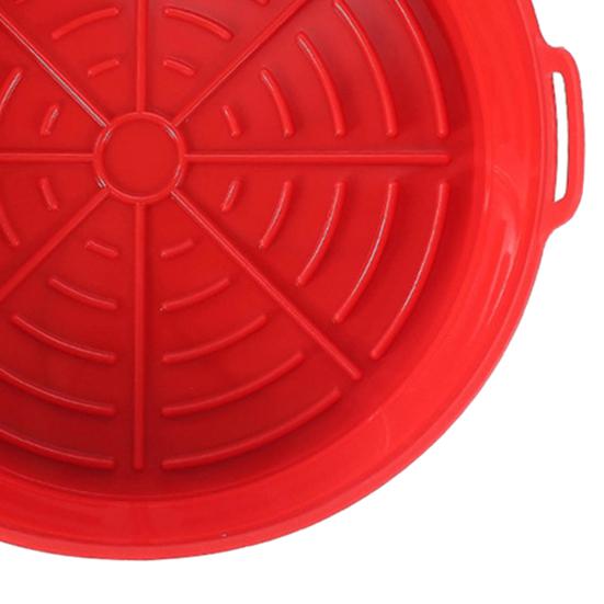 Yousheng Силиконовые вкладыши для аэрофритюрницы Складной противень для выпечки Антипригарная силиконовая корзина для жареной курицы Жаростойкая Форма для торта Печенье