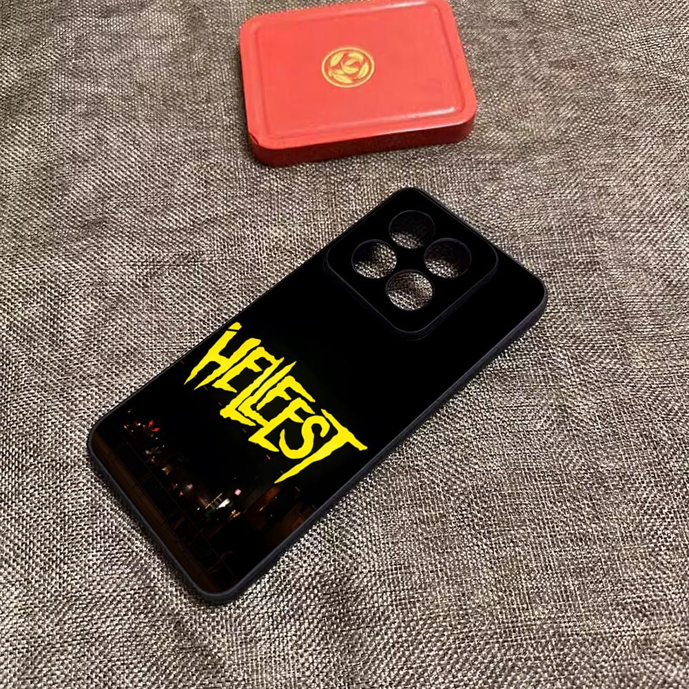 Чехол для телефона Hellfest Music Силиконовый чехол для Xiaomi POCO X5 X5PRO 5G Мягкий чехол Poco X5 Pro 5G