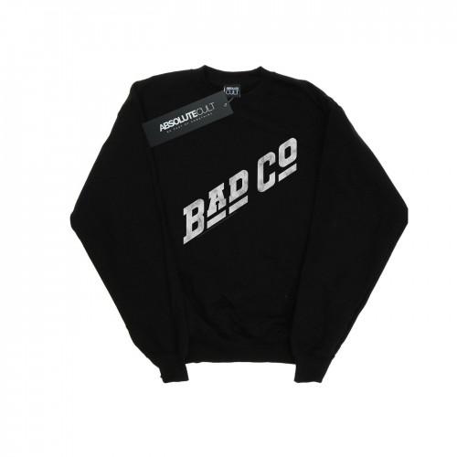 Bad Company Mens Distressed Logo Sweatshirt
