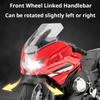 1:14 R1250RT R1250RT-P Миниатюрная модель Игрушечные мотоциклы Сплав Литье под давлением Звук Свет Амортизация Резиновые шины Полицейские мотоциклы