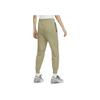 Nike Sportswear Tech Fleece Solid Color Drawstring Casual Tapered Knit Joggers Women Bottoms Olive-Green FB8331-276