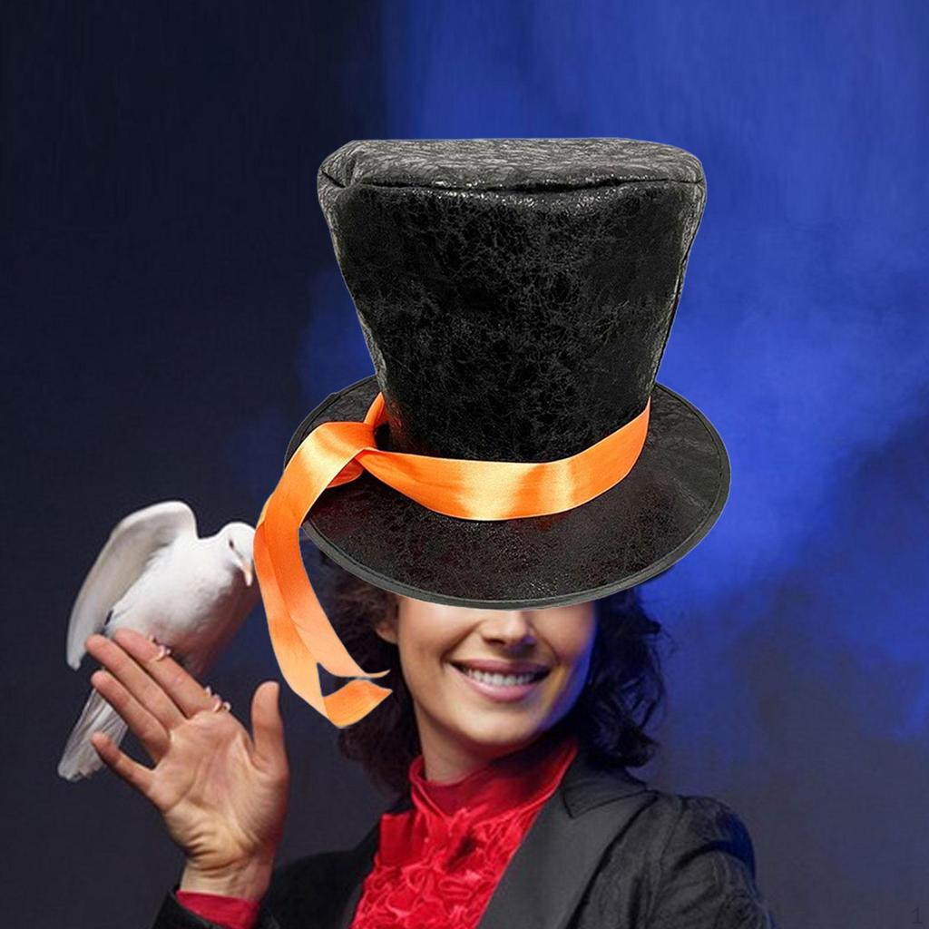 Top Hat Hats for Carnival Stage Performance Fancy Dress Halloween