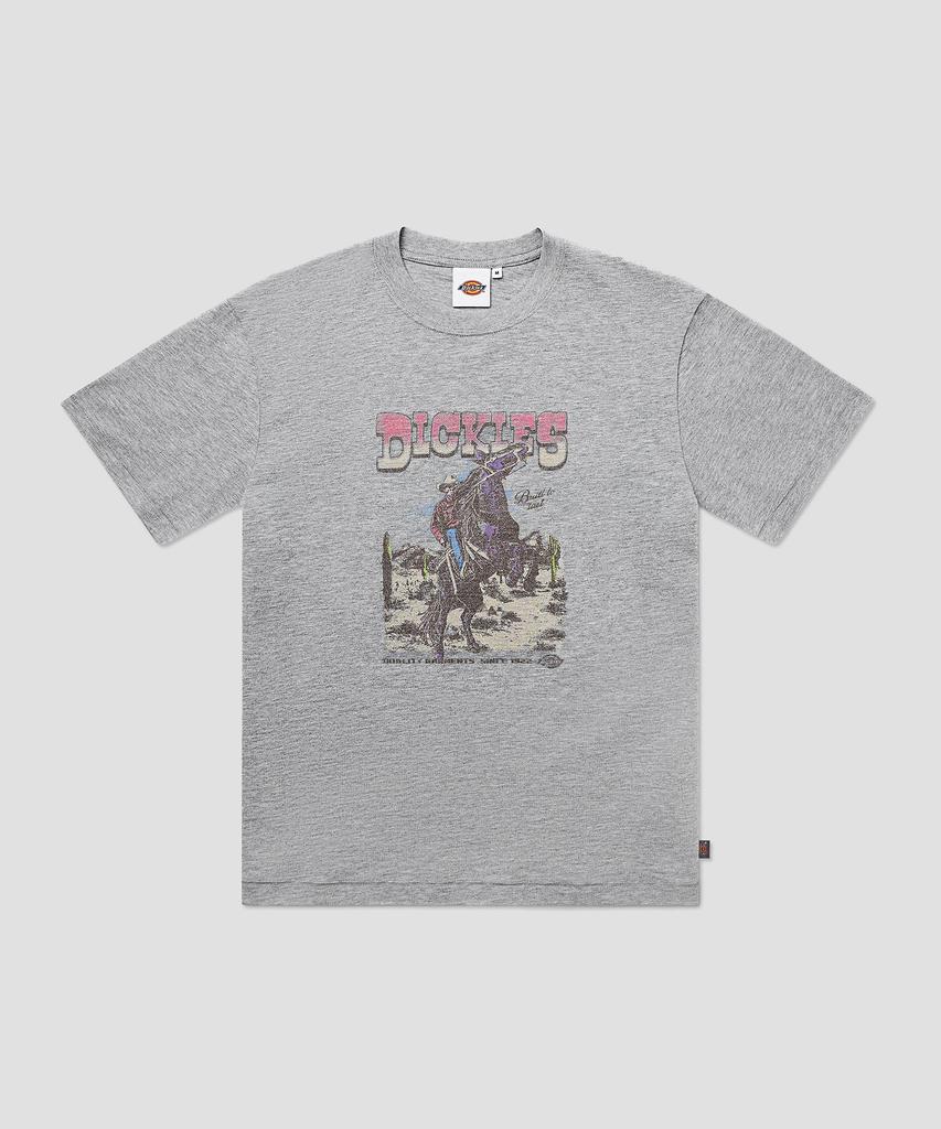 DICKIES Wild Horse Slub T-Shirt Melange