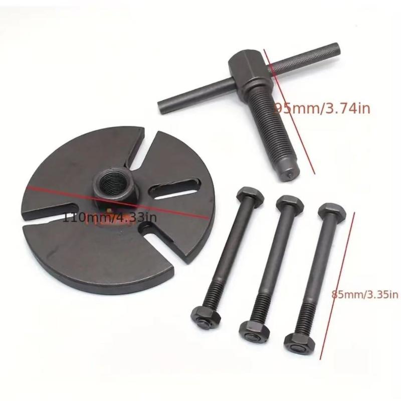 Universal Motorcycle Magneto Flywheel Puller with Bolts Easy to Use Tool for Engine Repair and Maintenance